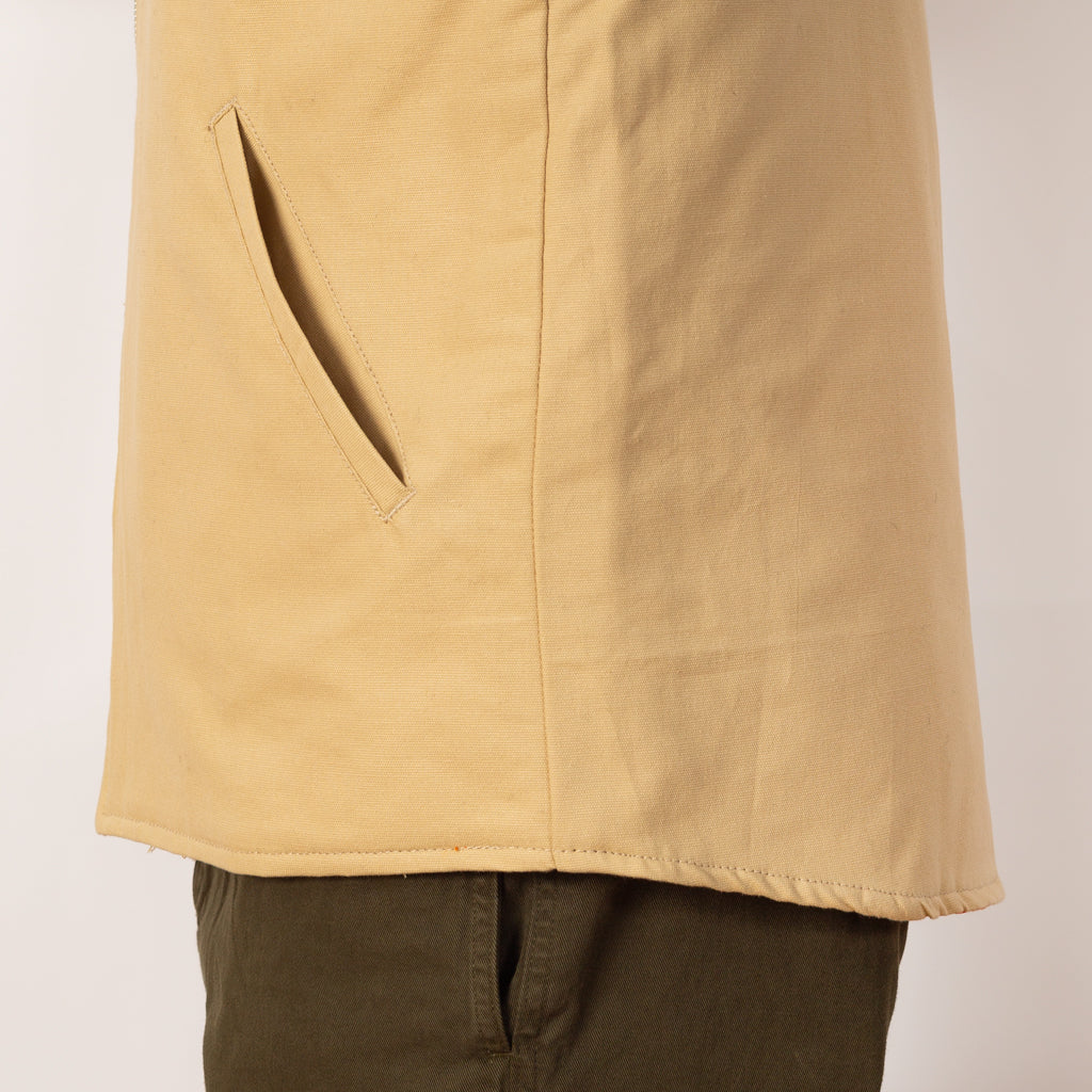 Padded Work Vest - Pale Khaki