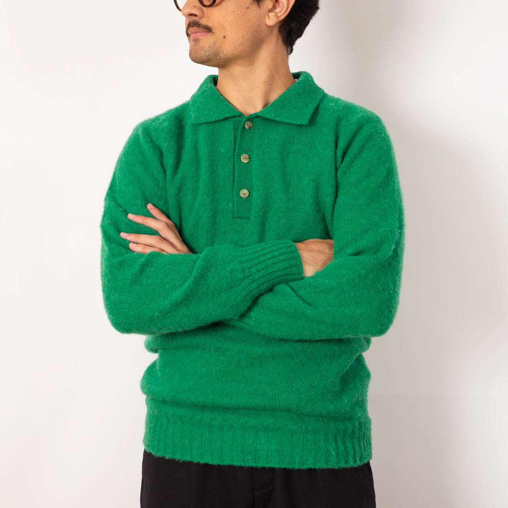 Ghost Pressure Polo - Green Dream