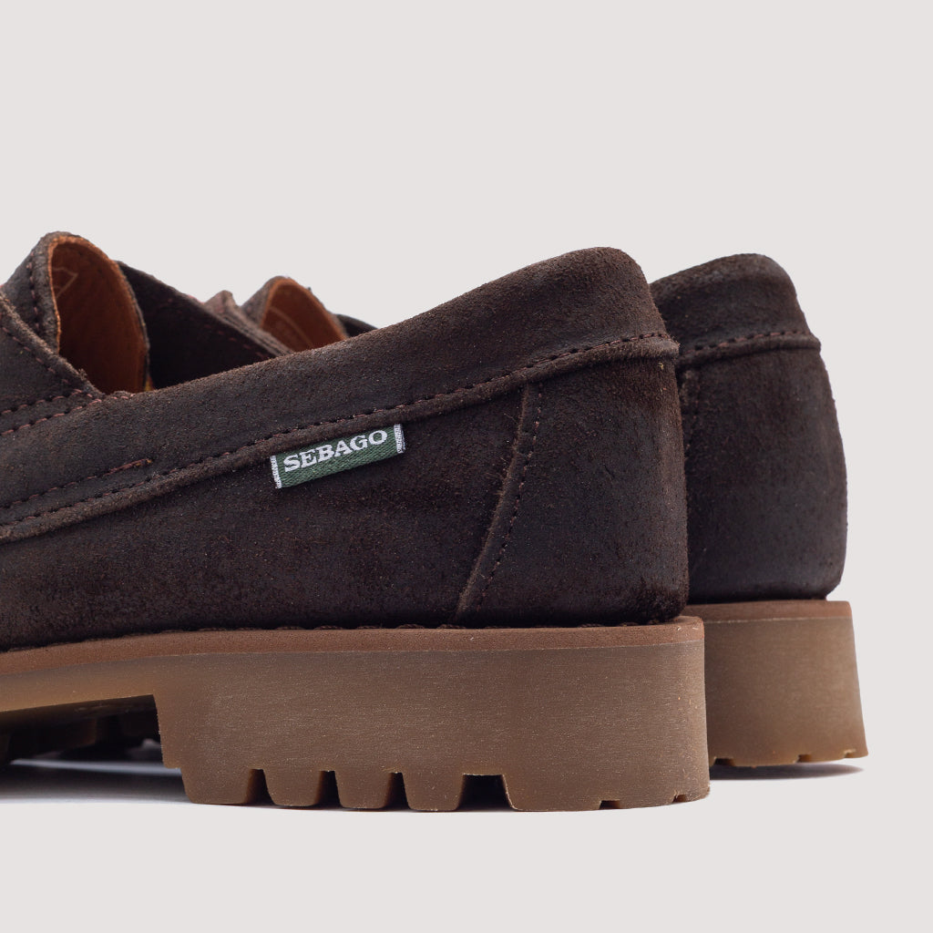 Askook Lug Suede - Dark Brown