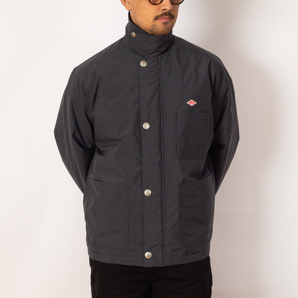 Coverall Jacket - Charcoal | Danton | Peggs & son.