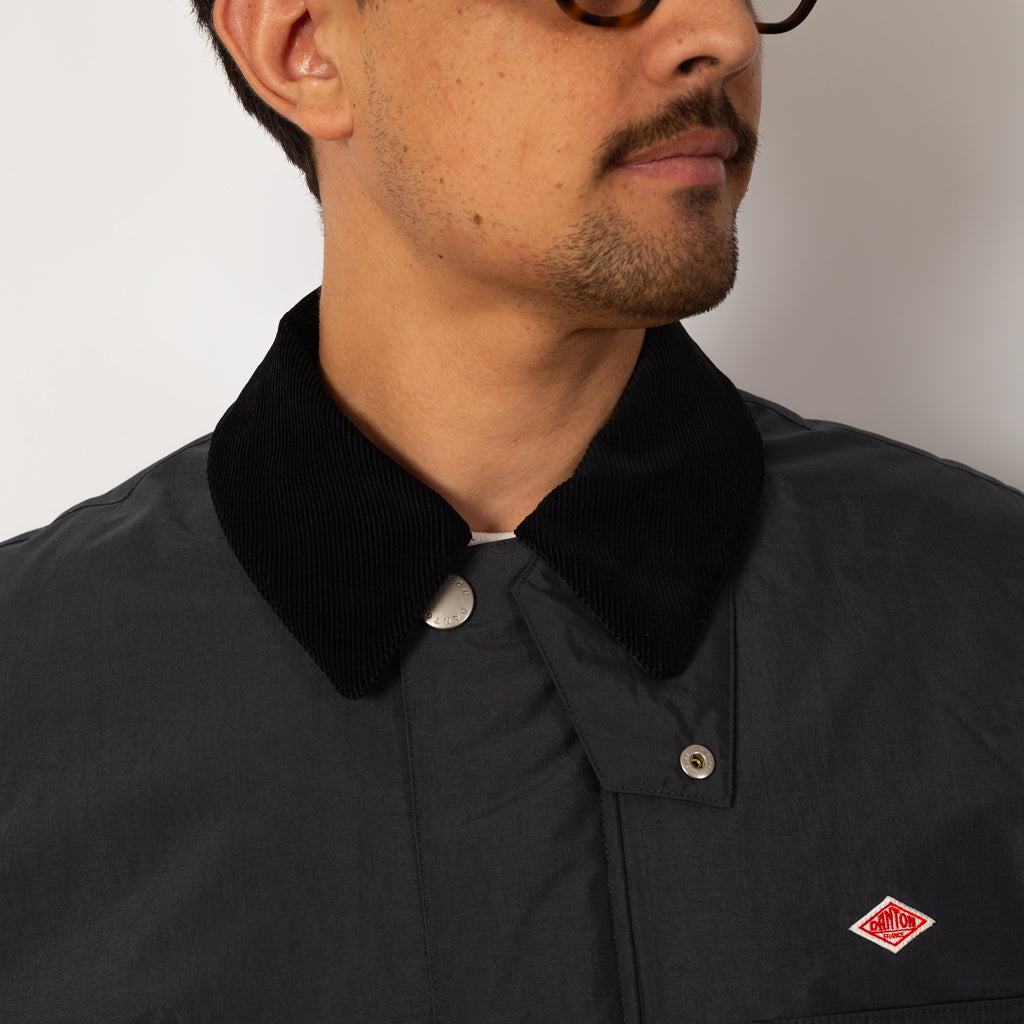 Coverall Jacket - Charcoal | Danton | Peggs & son.