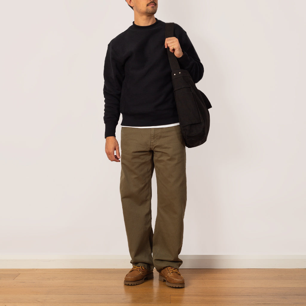 Super Weight Crewneck - Black