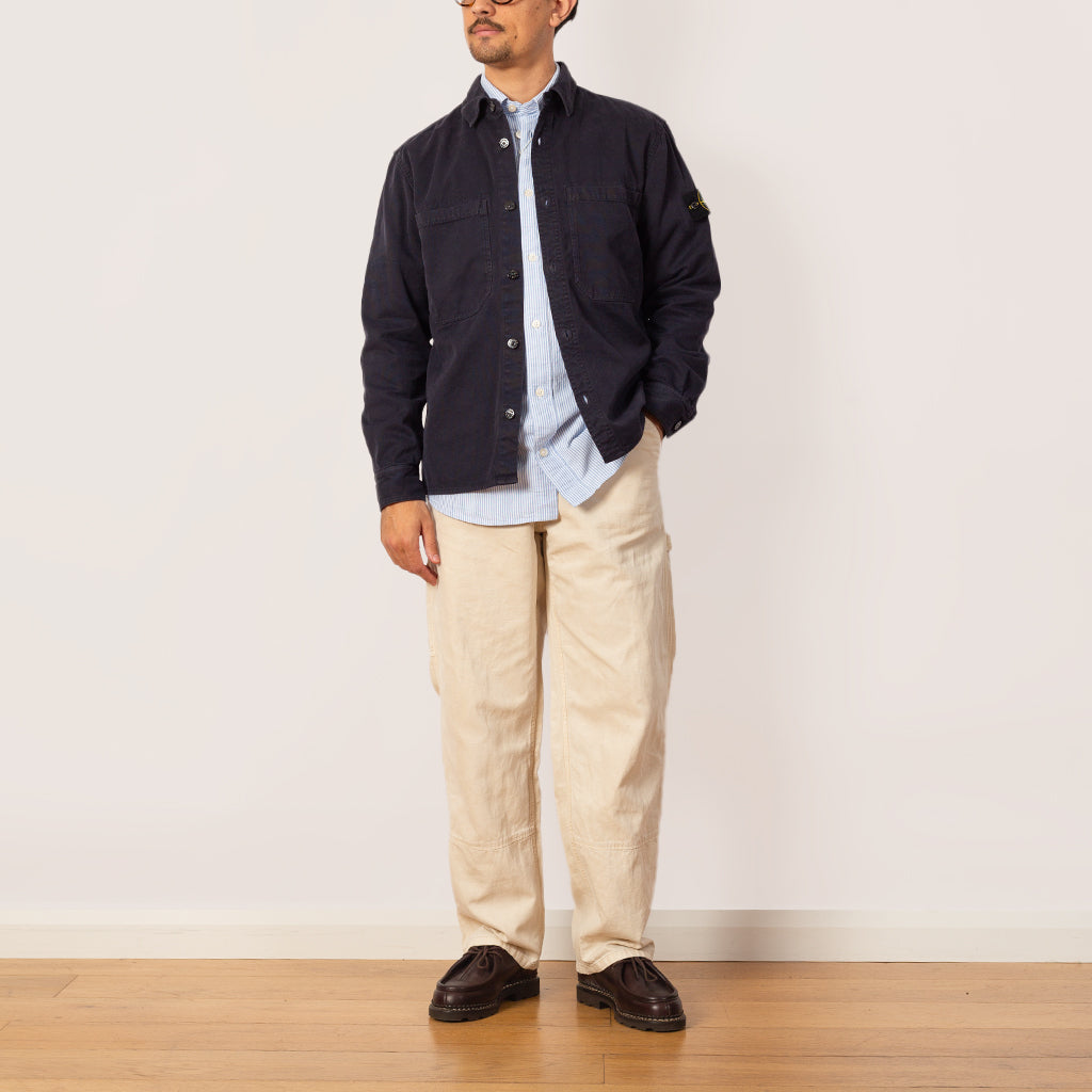 Drill Overshirt - Ink - V0126
