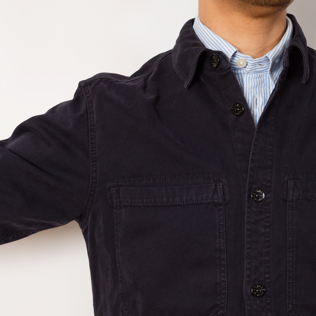 Drill Overshirt - Ink - V0126