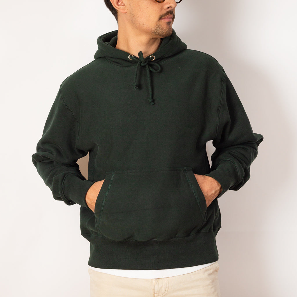 Super Weight Hoodie - Forest Green