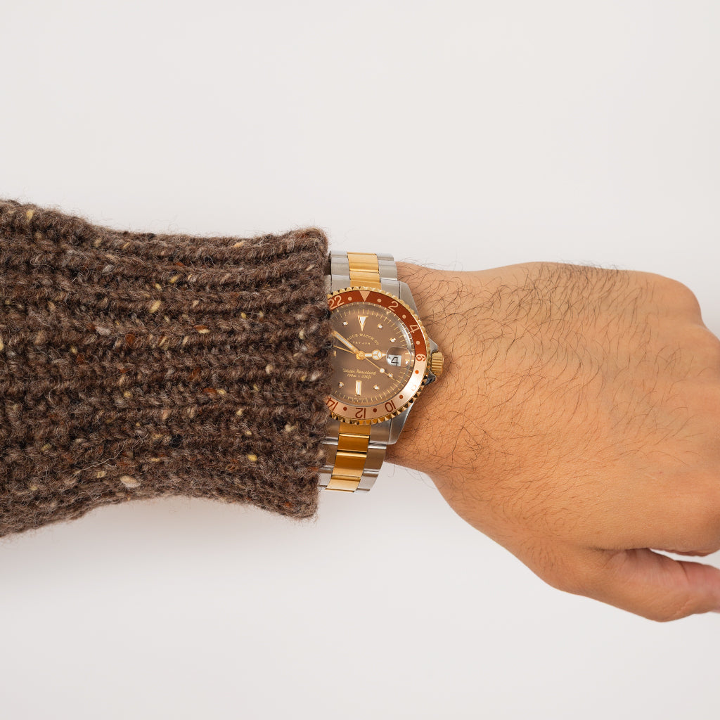 GMT - Brown | Vague Watch Co. | Peggs & son.
