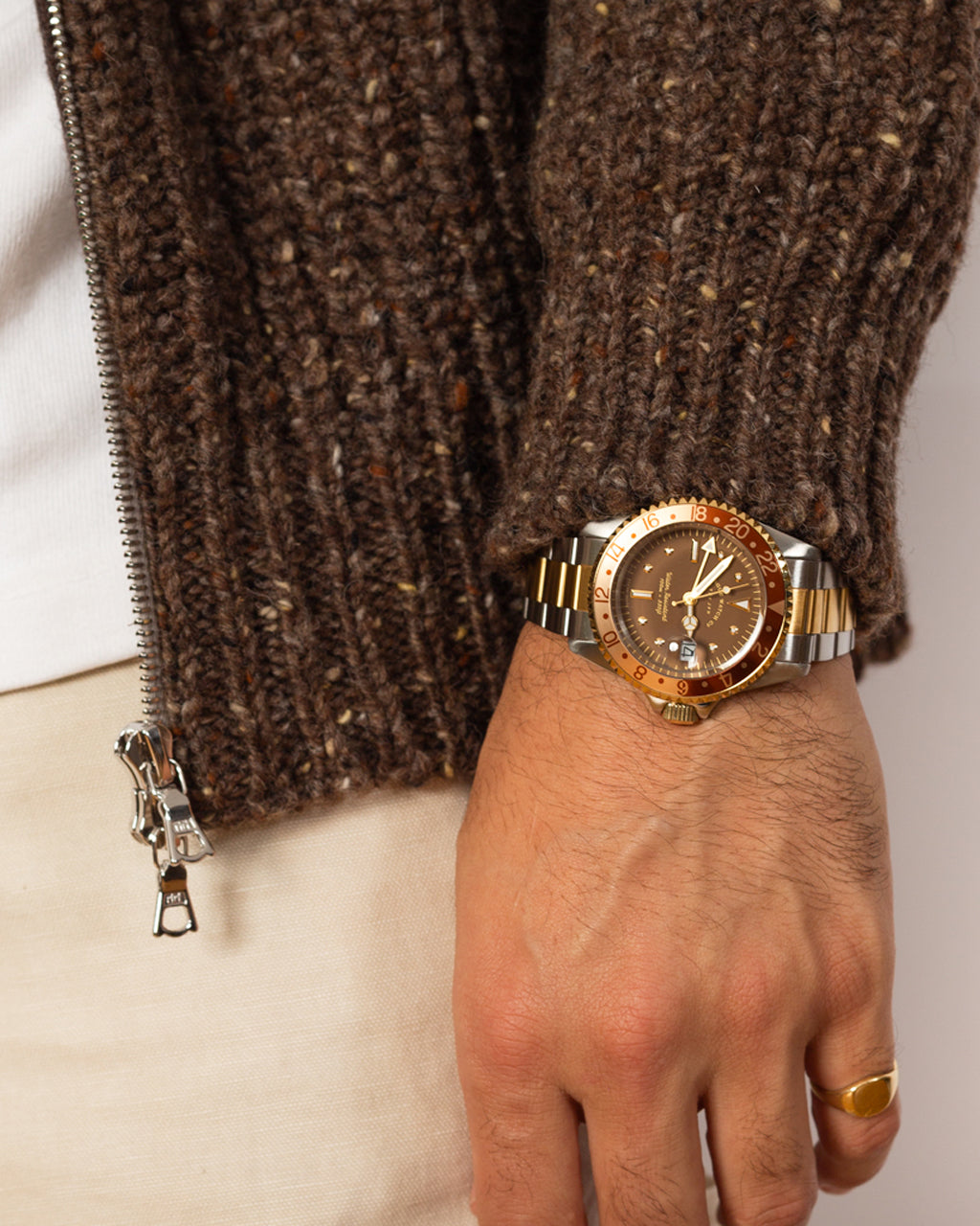 GMT - Brown | Vague Watch Co. | Peggs & son.