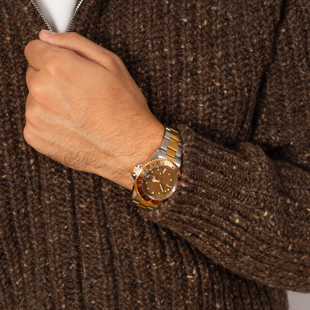GMT - Brown | Vague Watch Co. | Peggs & son.