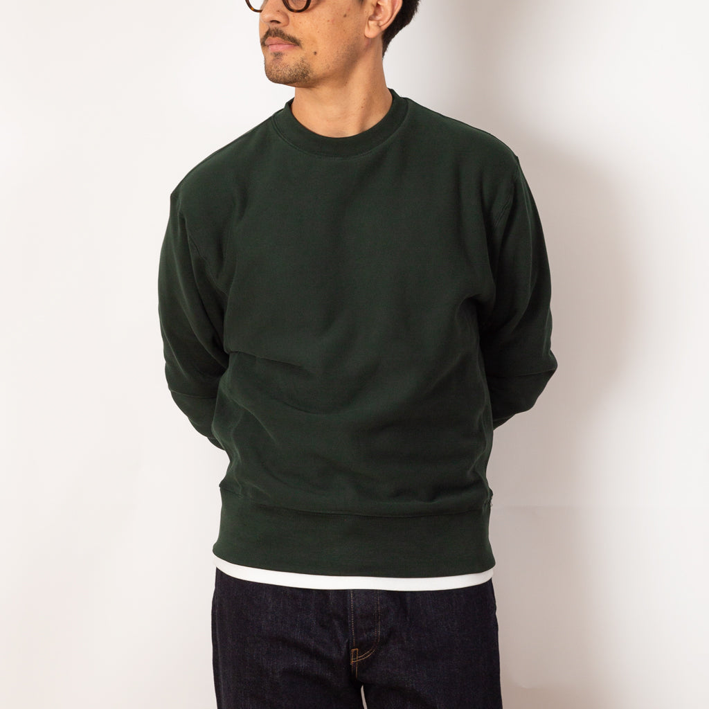Super Weight Crewneck - Forest Green