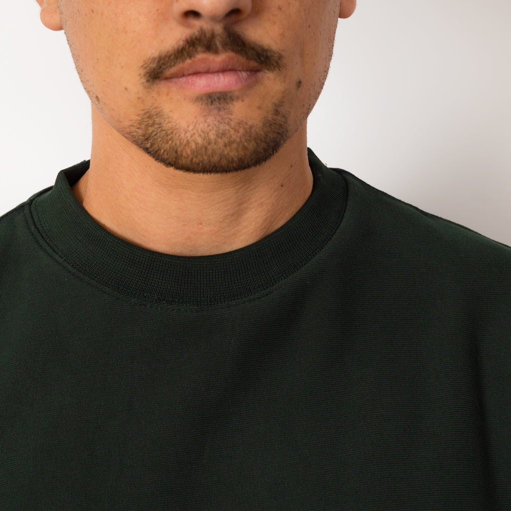 Super Weight Crewneck - Forest Green