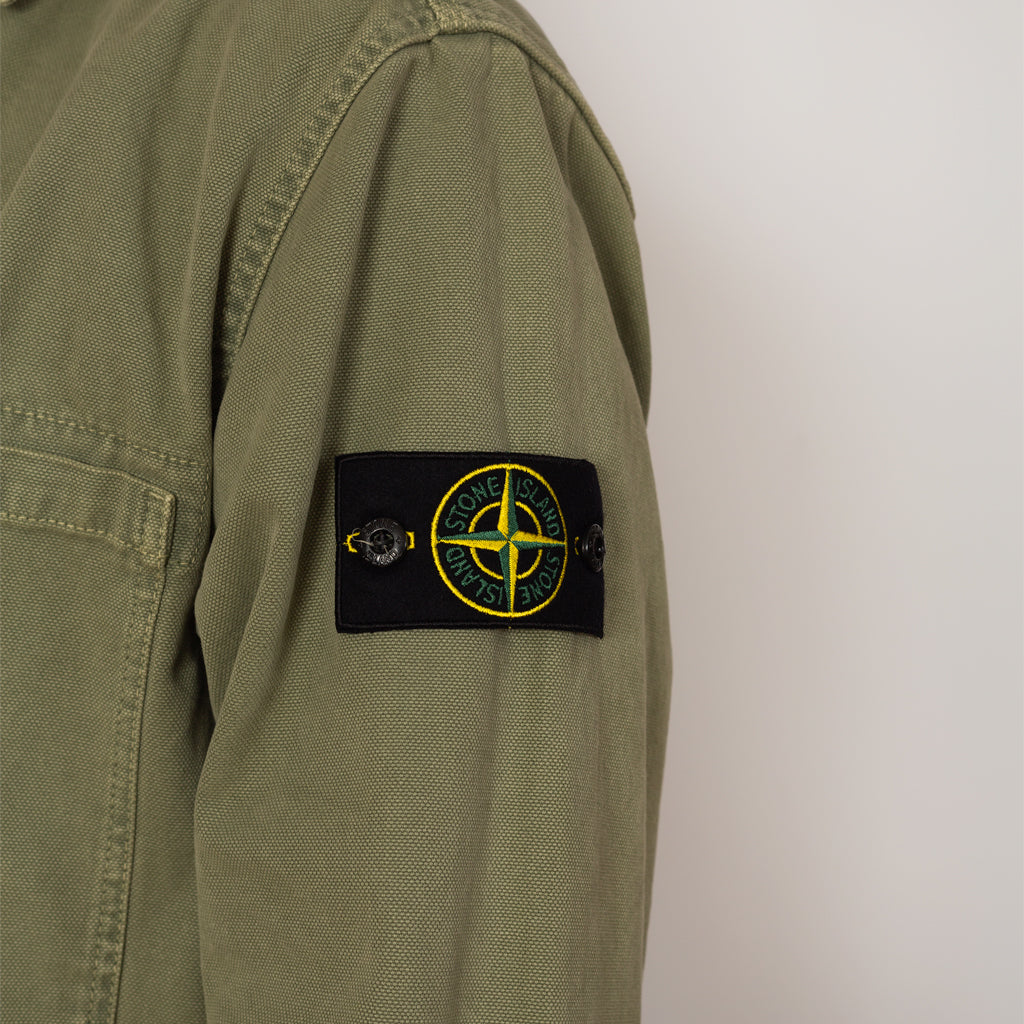 Drill Overshirt - Sage - V0155