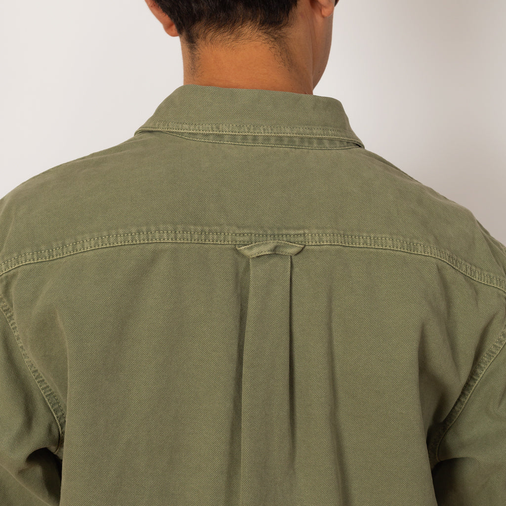 Drill Overshirt - Sage - V0155