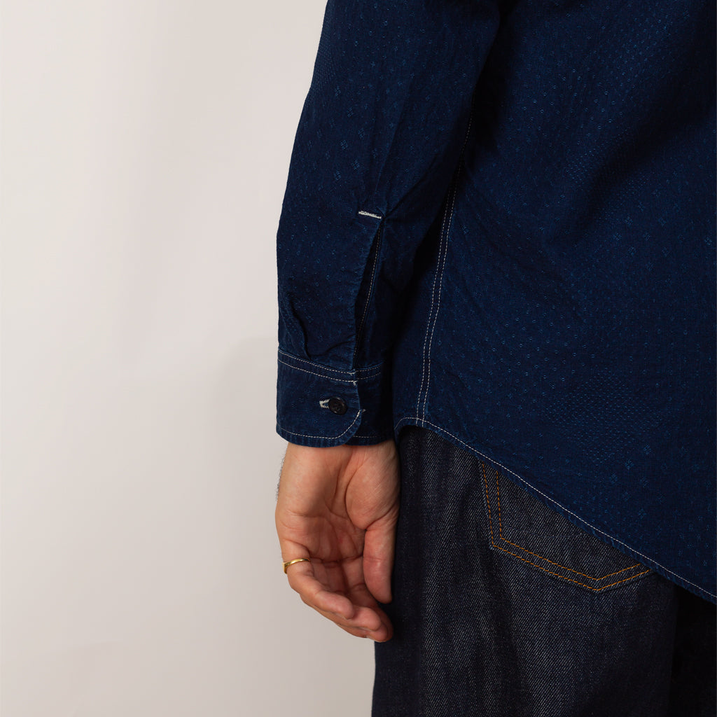 Relaxed Fit Work Shirt for Peggs & son. - Indigo