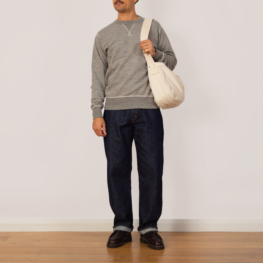 Plain Sweat - Heather Grey