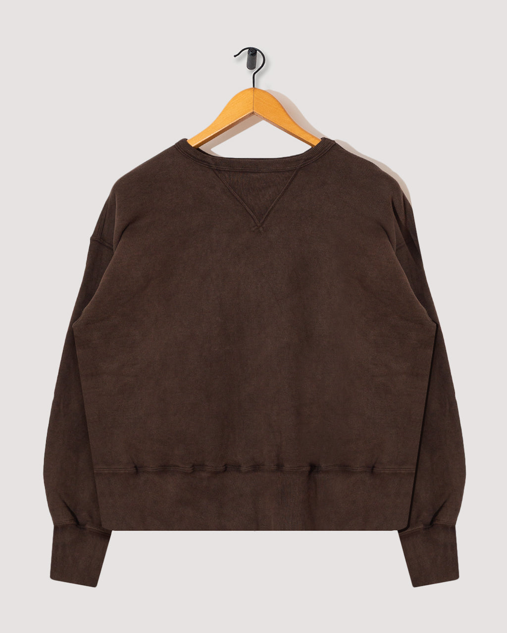 LOT 603 - Sweatshirt - Mud Dyed Brown | Taiga Takahashi | Peggs & son.
