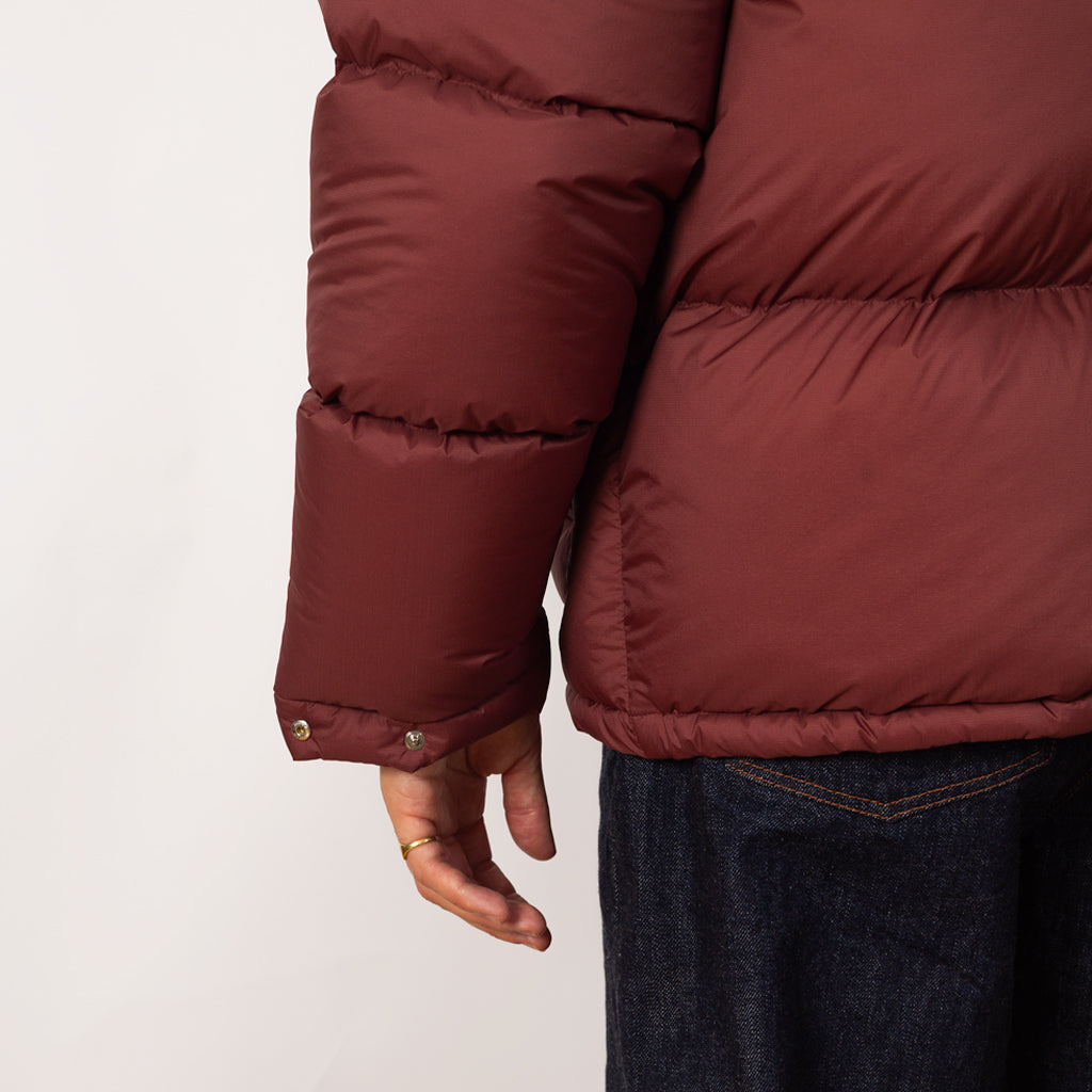 Super Light Nylon Ripstop Down Blouson - Burgundy