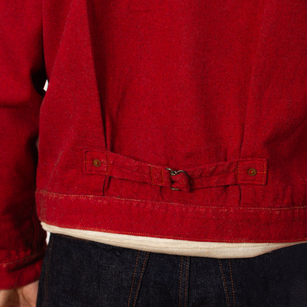 Twill Aging-Wool 1st JKT - Fade Red