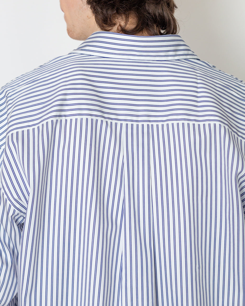Anrvolund Stripe Shirt - Dark Navy Stripe