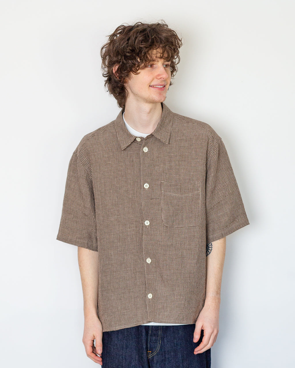Farmer Shirt SS - Straw