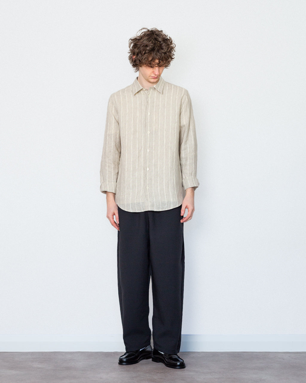 Wide Ankle Easy Pants - Black | Goldwin | Peggs & son.