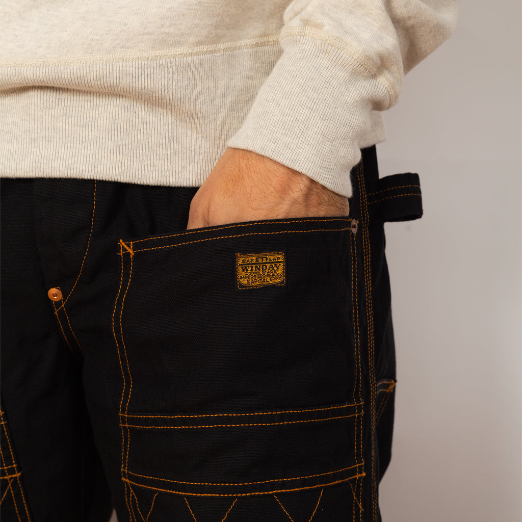 Light Canvas LUMBER Pants - Black