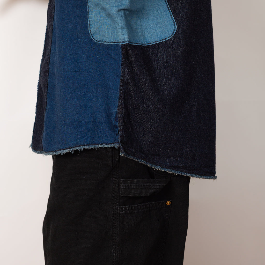 Cotton x Linen IDG KATMANDU Shirt 23' - Indigo
