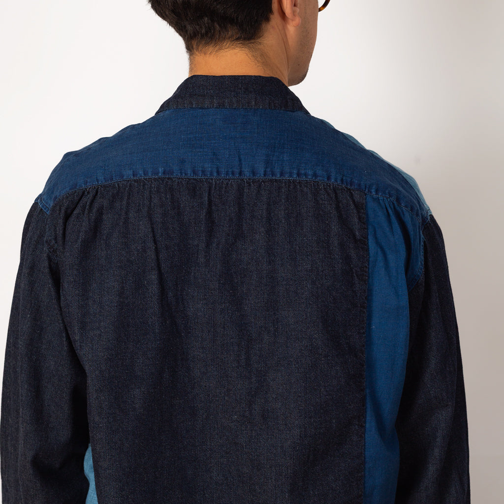 Cotton x Linen IDG KATMANDU Shirt 23' - Indigo