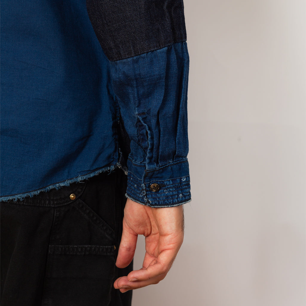 Cotton x Linen IDG KATMANDU Shirt 23' - Indigo