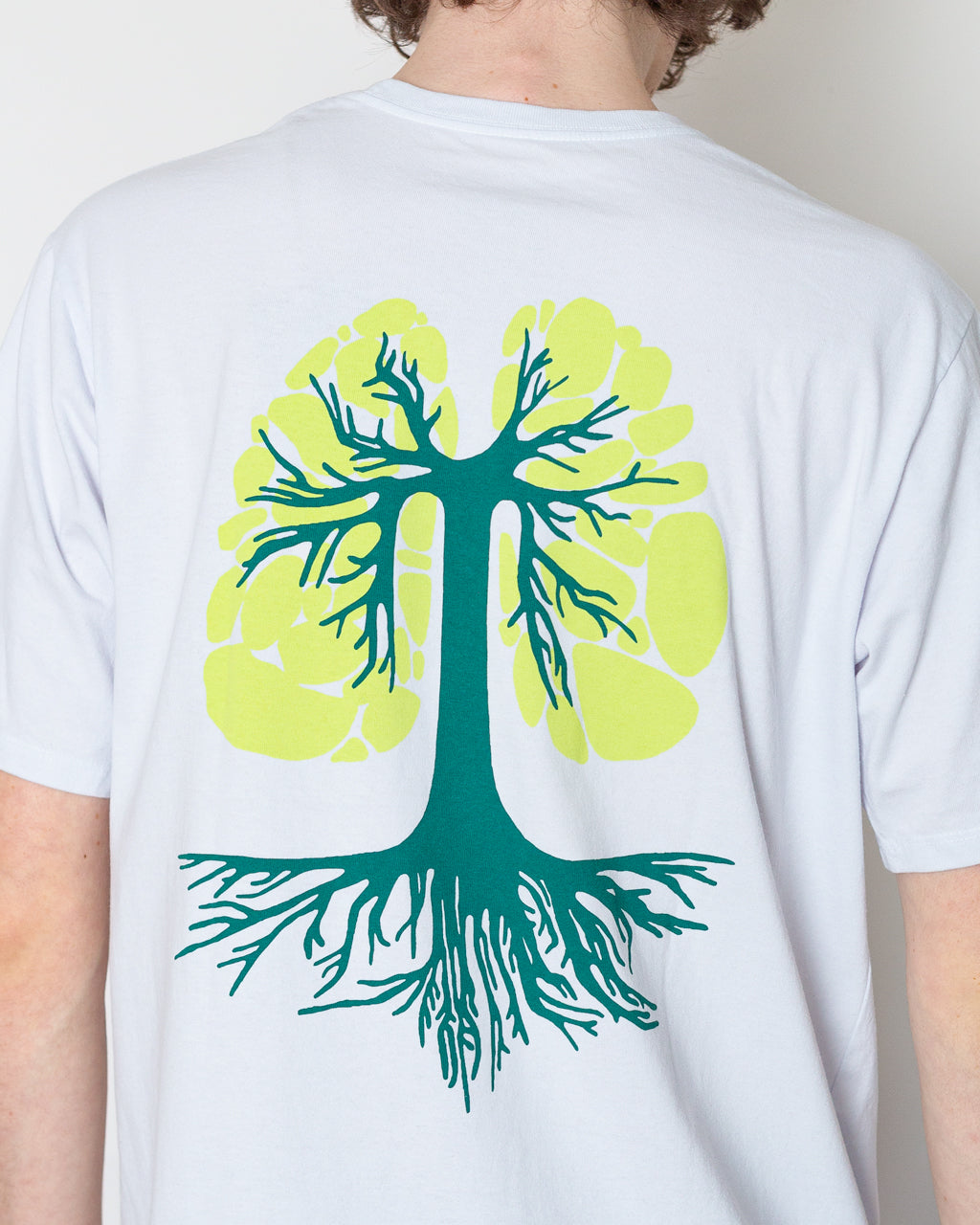 Run Like Roots Responsibili-Tee - White