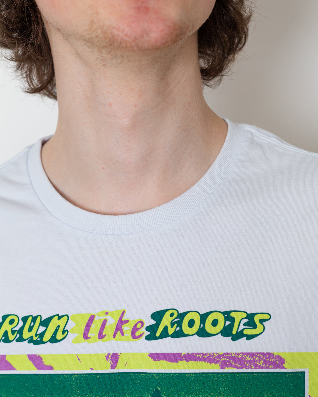 Run Like Roots Responsibili-Tee - White