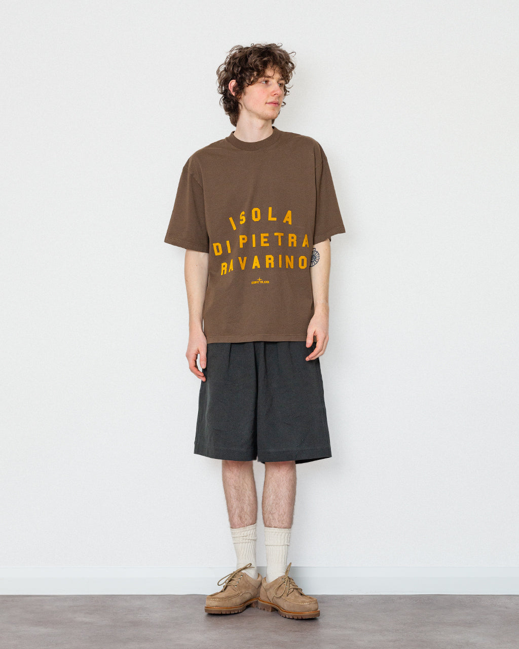 Logo T-Shirt - V007C Shadow Brown