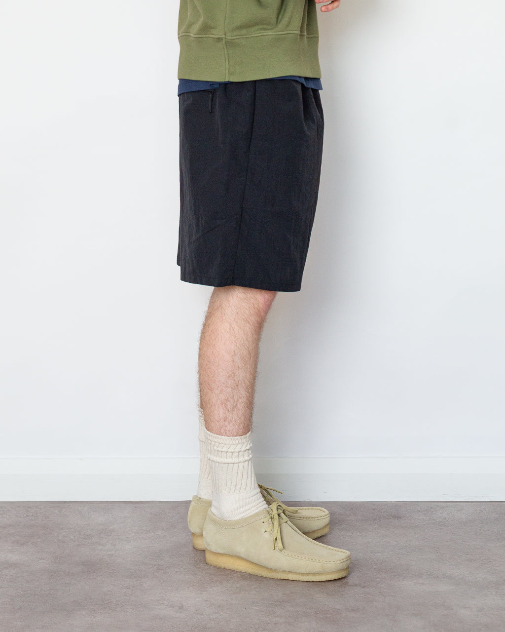 Nylon Shorts - Black | Goldwin | Peggs & son.