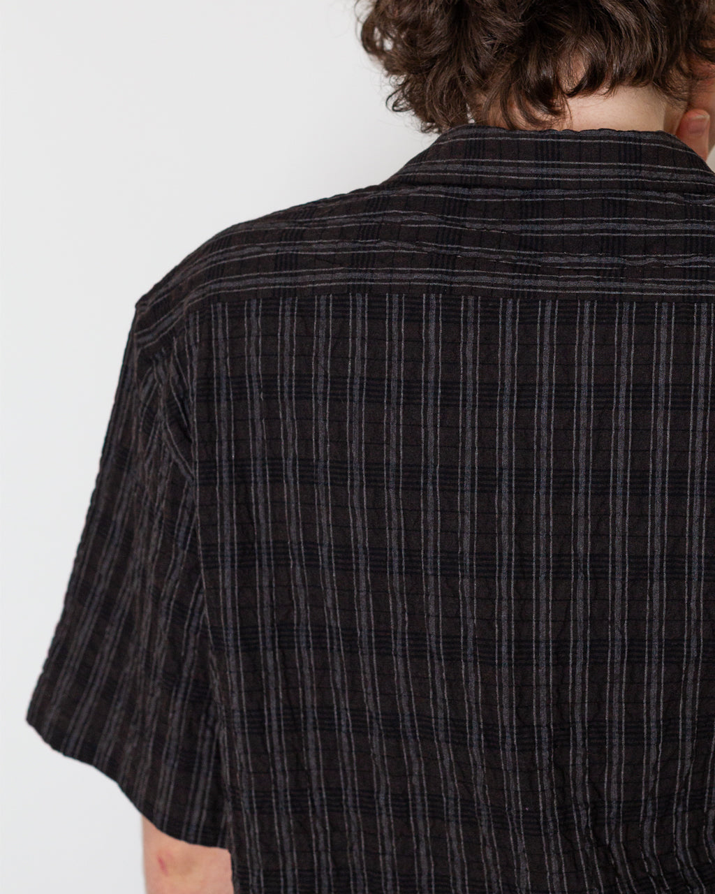 Mols Check SS Camp Shirt - Delicioso Brown