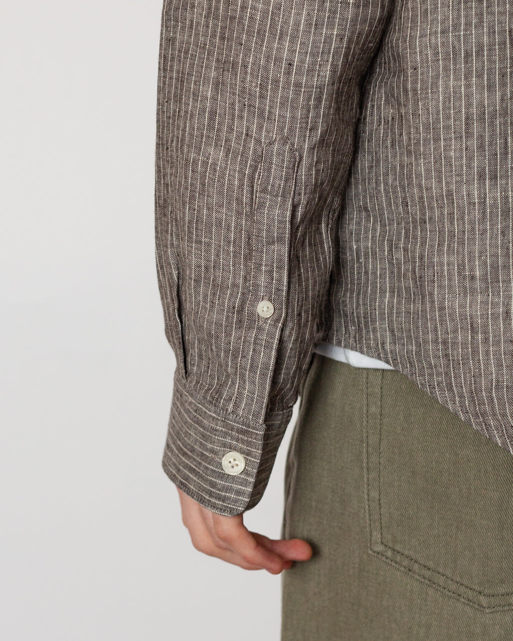 Enzo Shirt 5728 - Clay Stripe