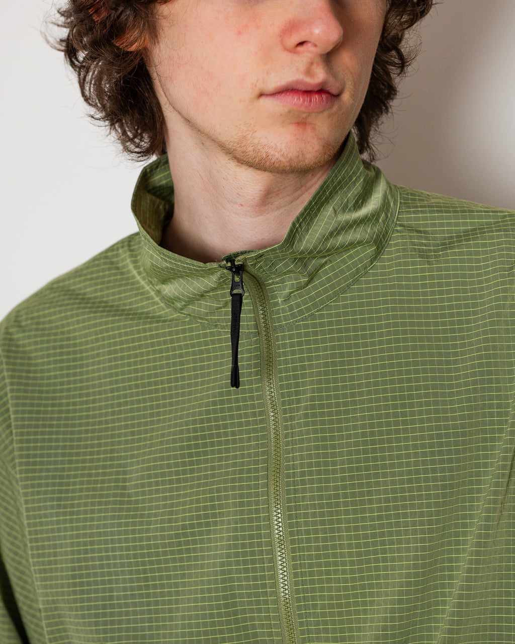 Dope Dyed Rip-stop Wind Jacket - Usuyanagi