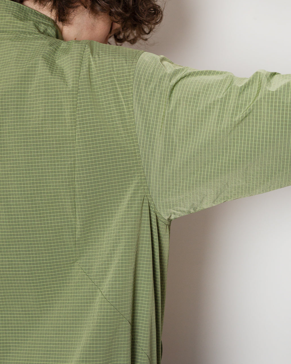 Dope Dyed Rip-stop Wind Jacket - Usuyanagi