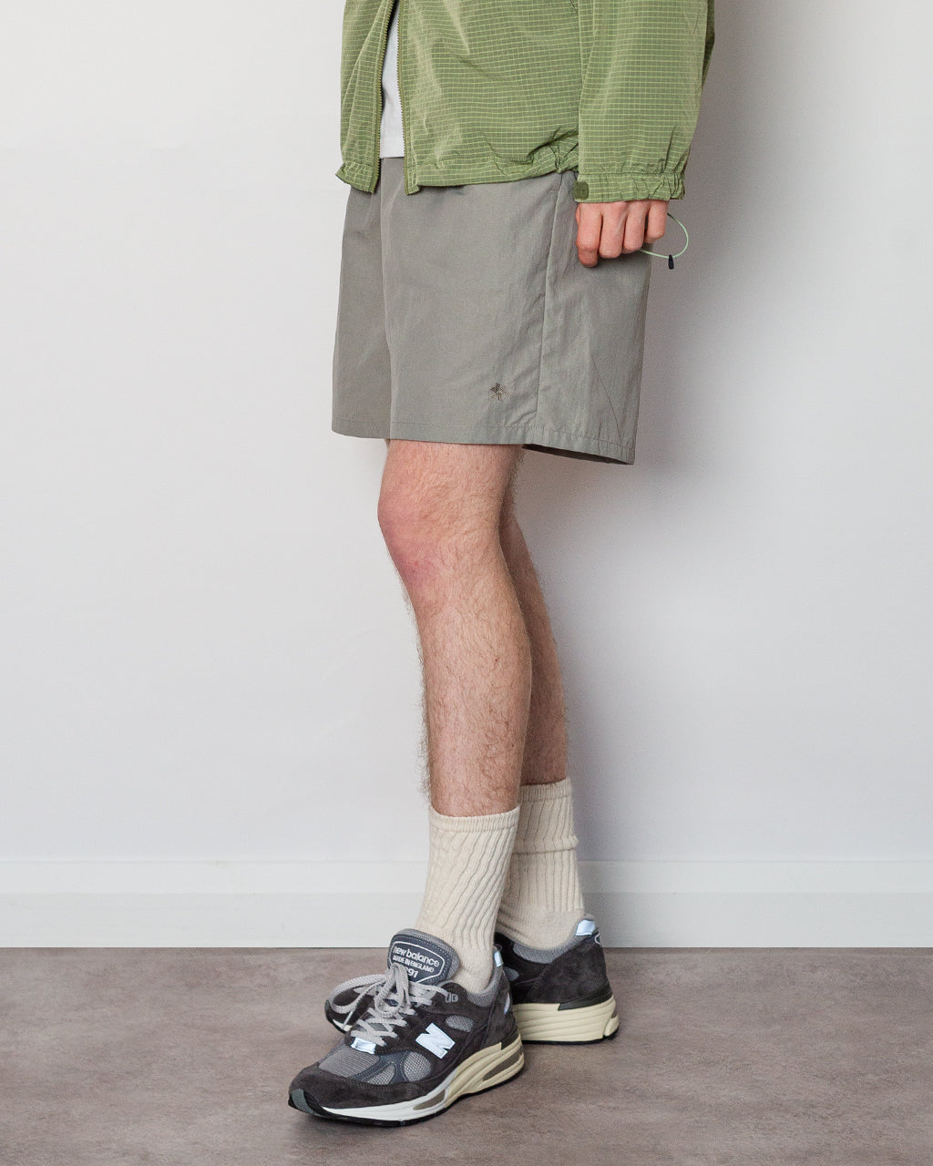 Nylon Shorts - Arid Beige