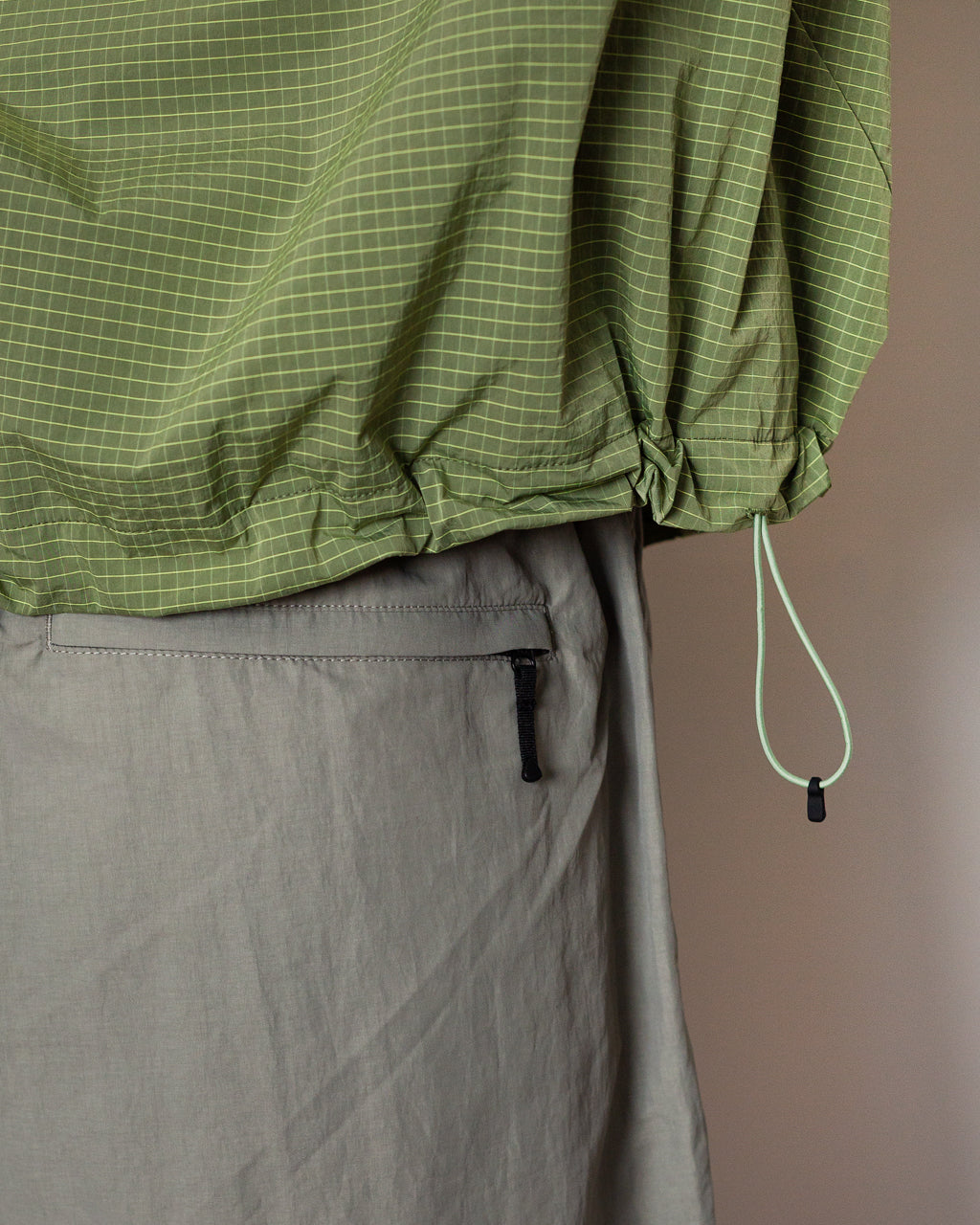 Nylon Shorts - Arid Beige