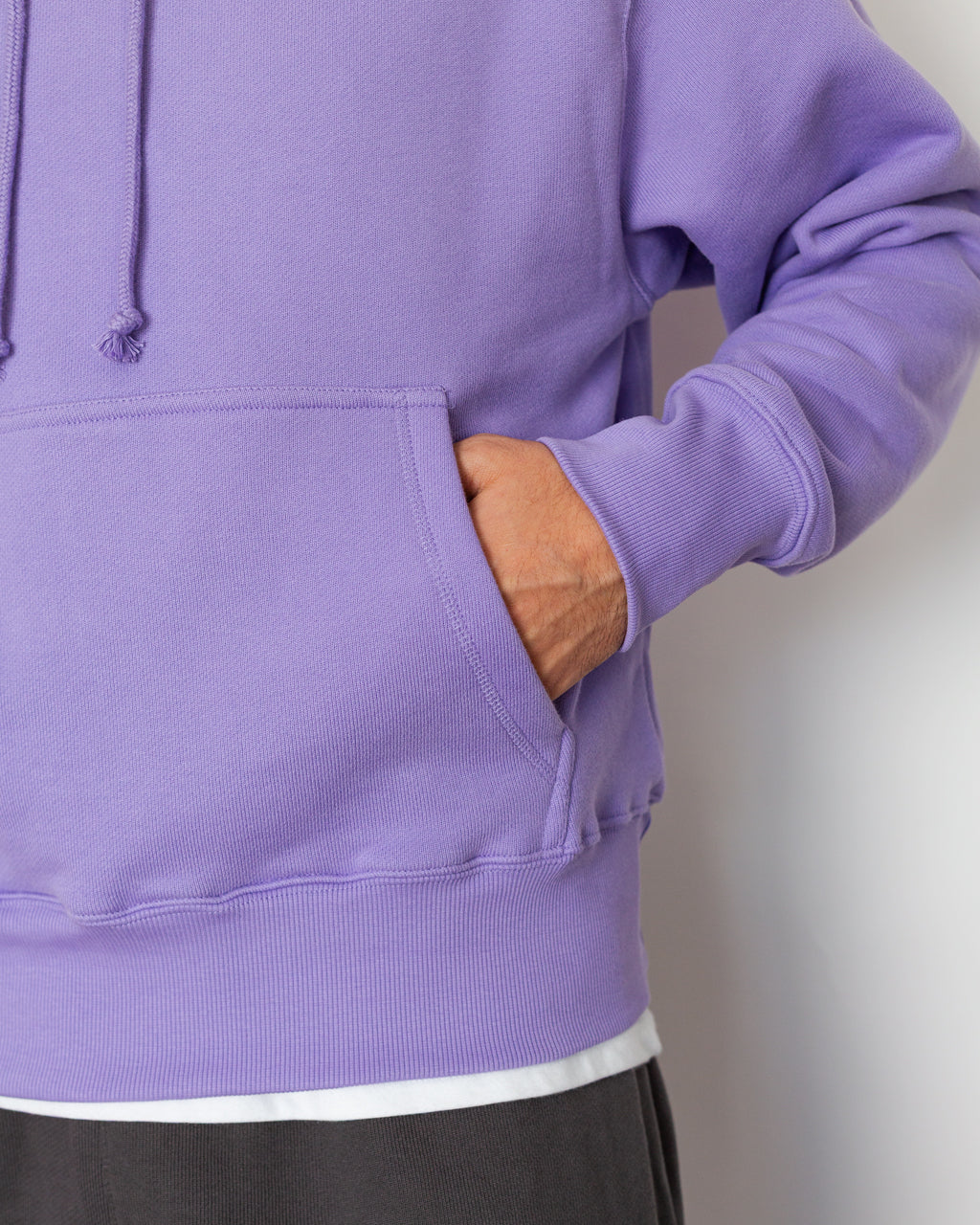 Loopback Hoodie - Dusty Violet