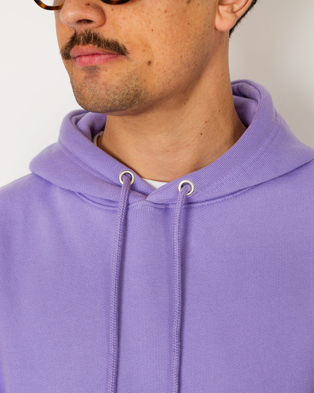 Loopback Hoodie - Dusty Violet