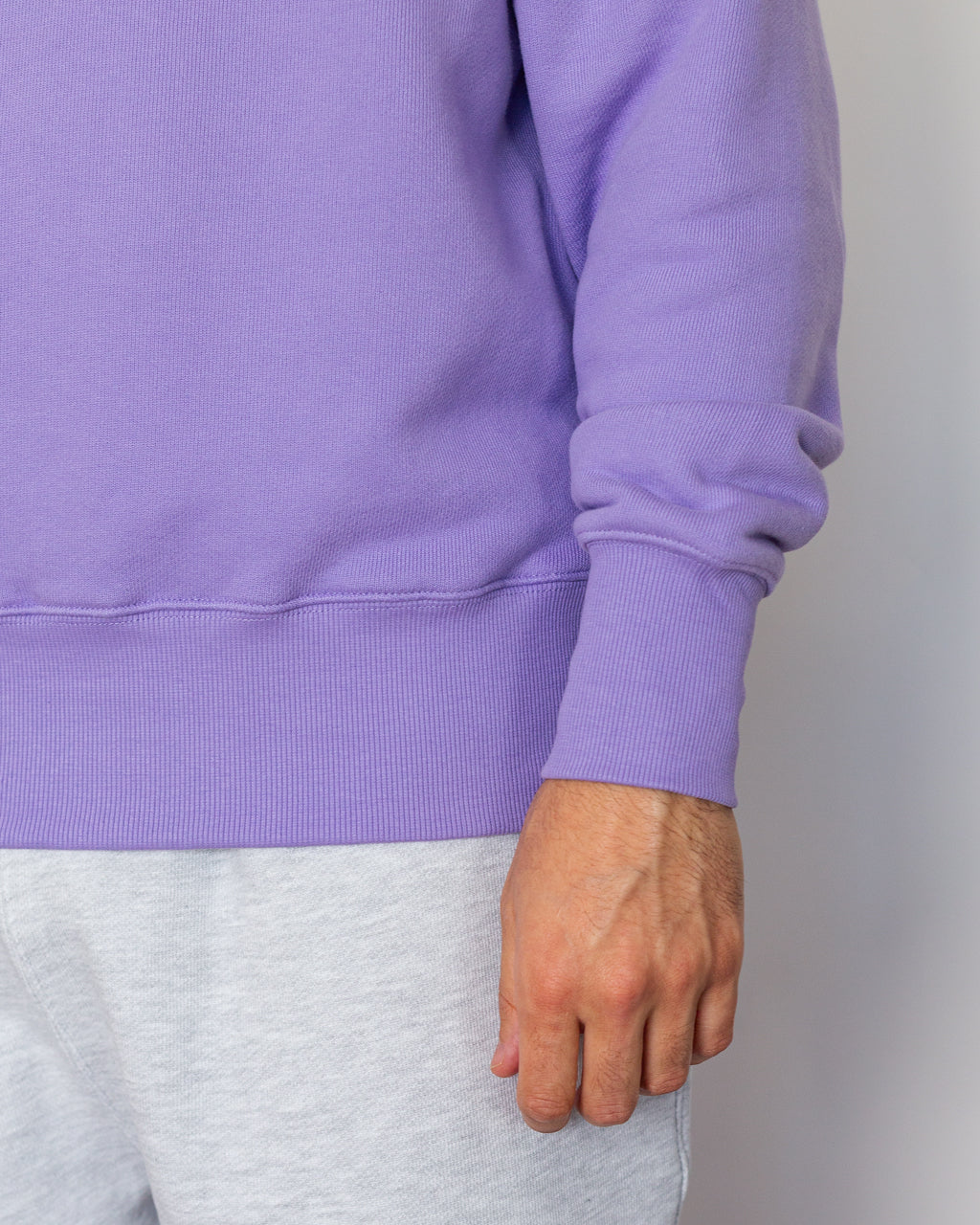 Loopback Crewneck - Dusty Violet