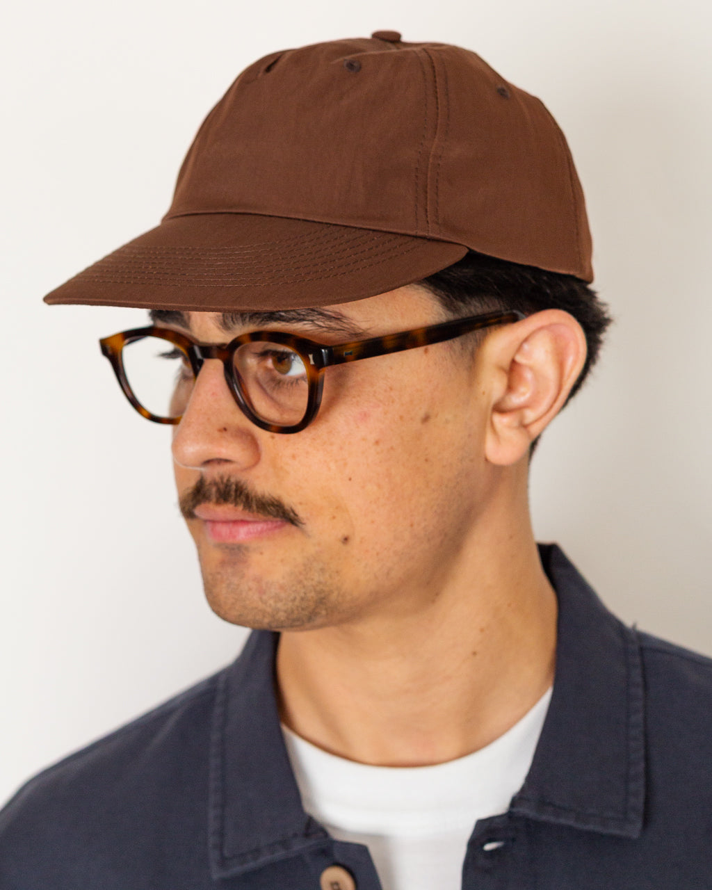 Nylon Surf Cap - Brown