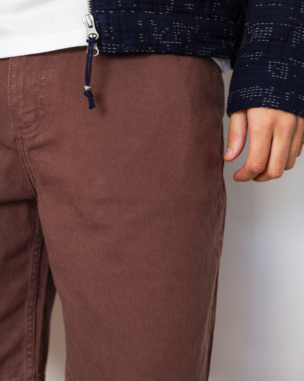 Korshavn Relaxed 5 Pocket Heavy Twill Short - Peppercorn
