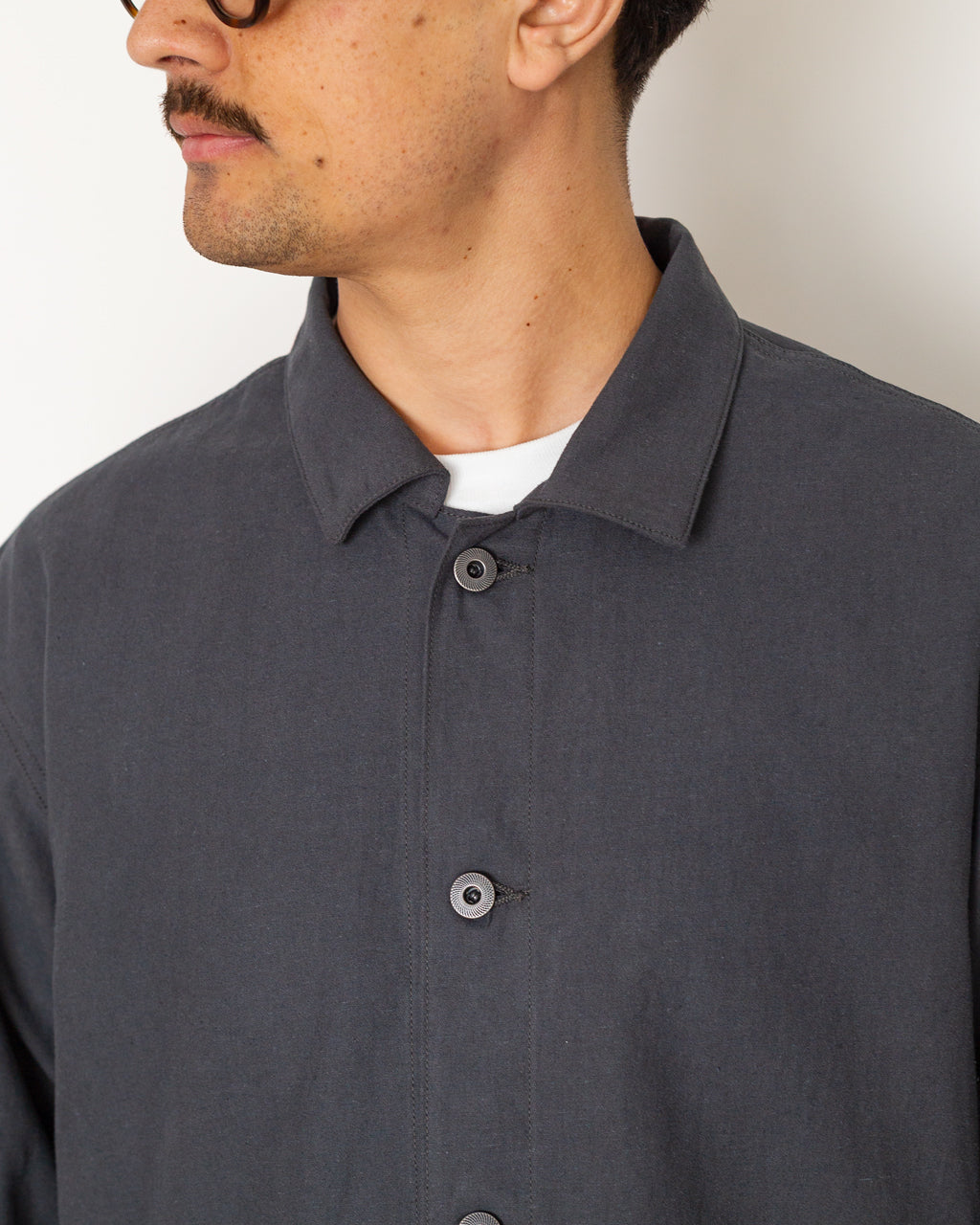 LOT 303 - Coverall Jacket - Charcoal | Taiga Takahashi | Peggs & son.