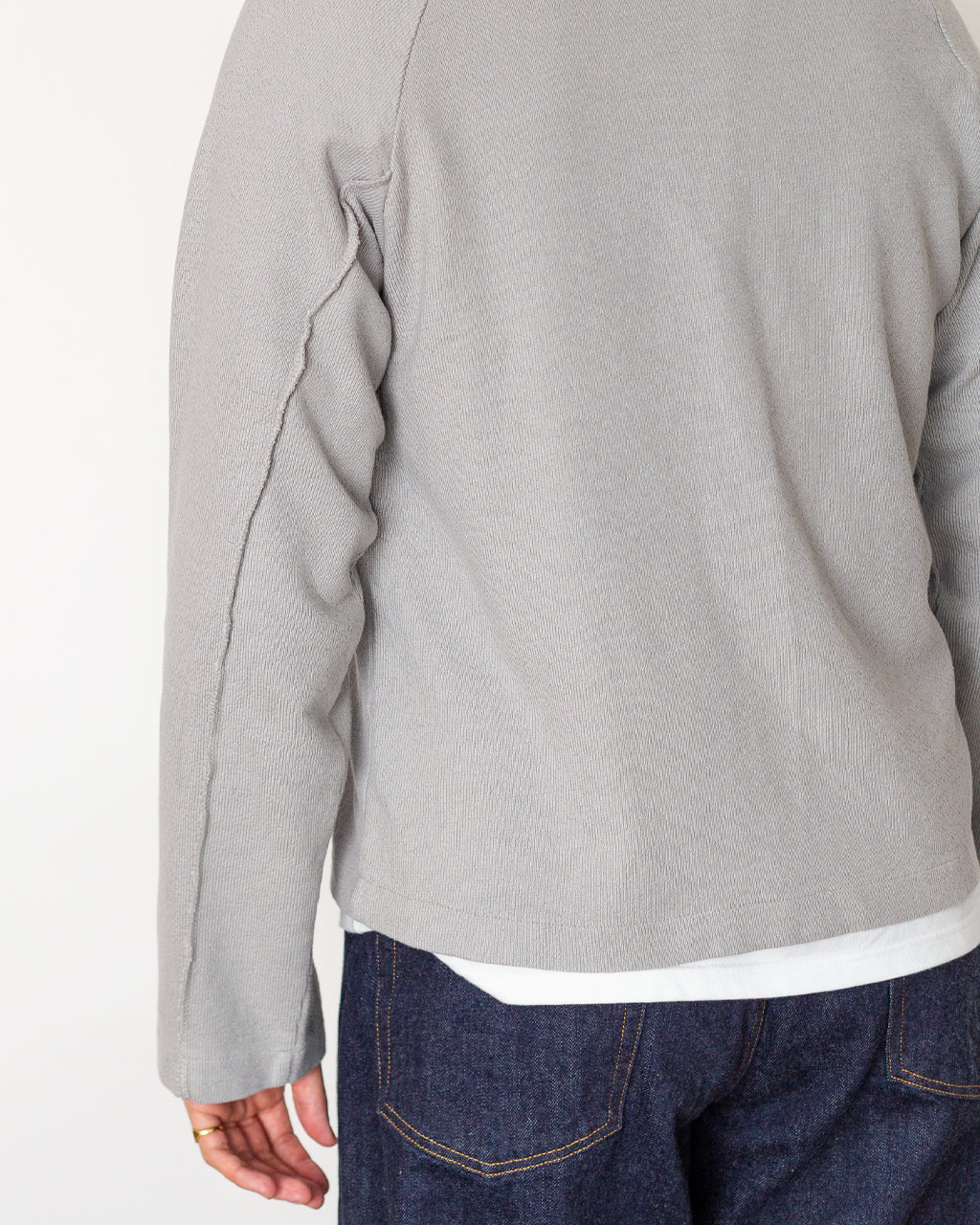 Leisure Zip Up - Mineral Grey Needle Jump