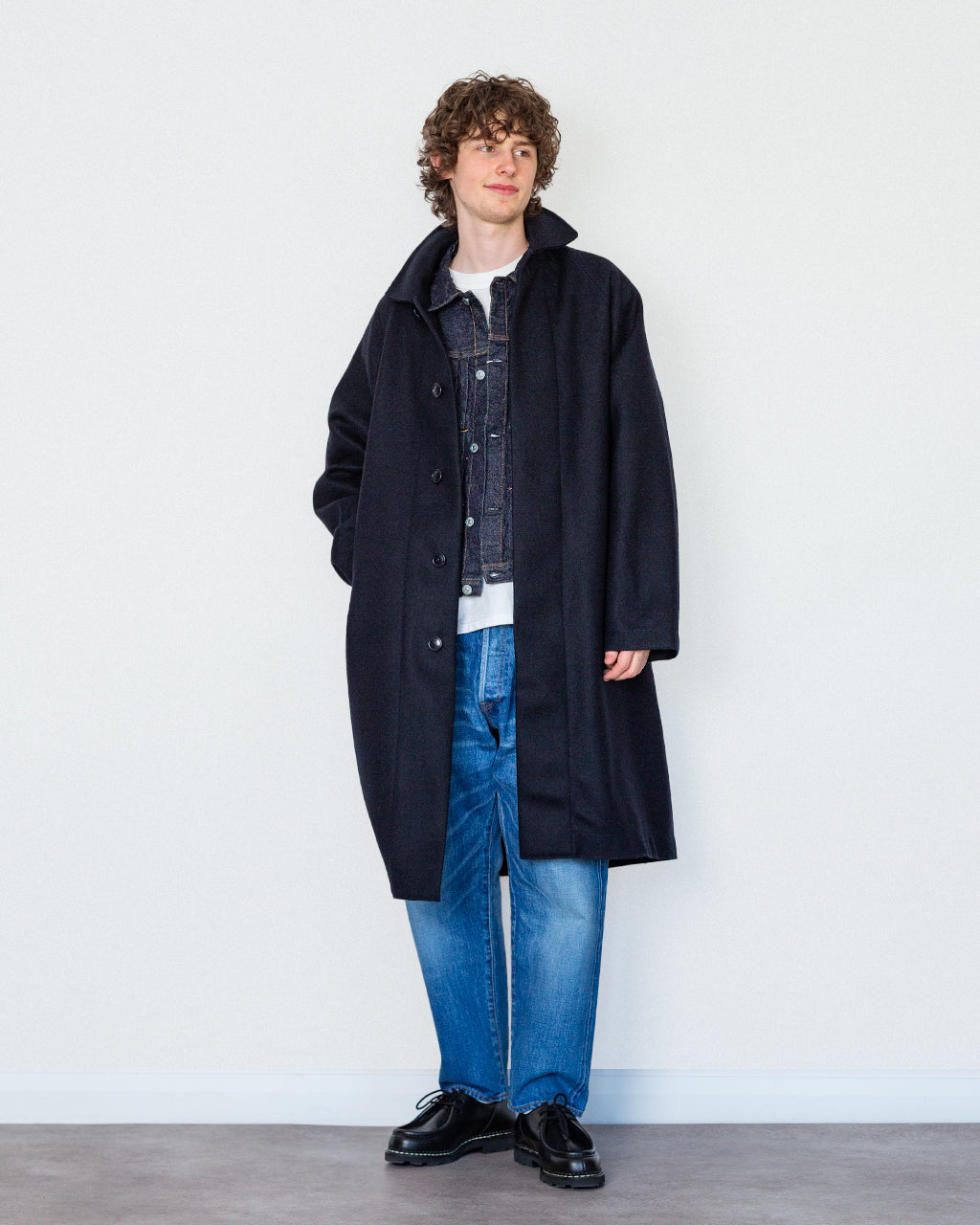 Utile Coat - Navy