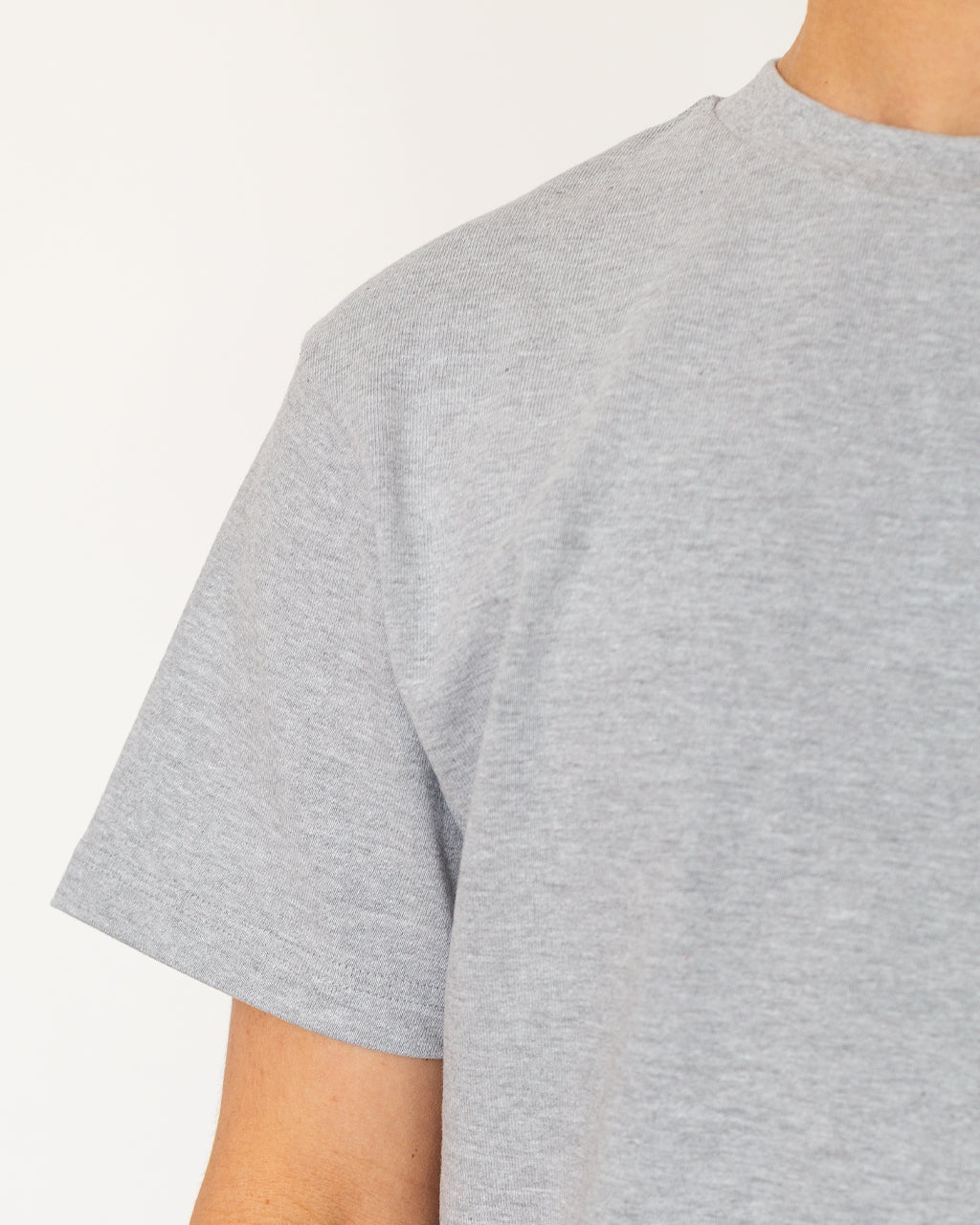 Super Weight Tee - Heather Grey