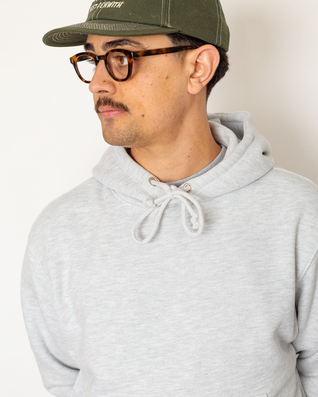Super Weight Hoodie - Heather Grey
