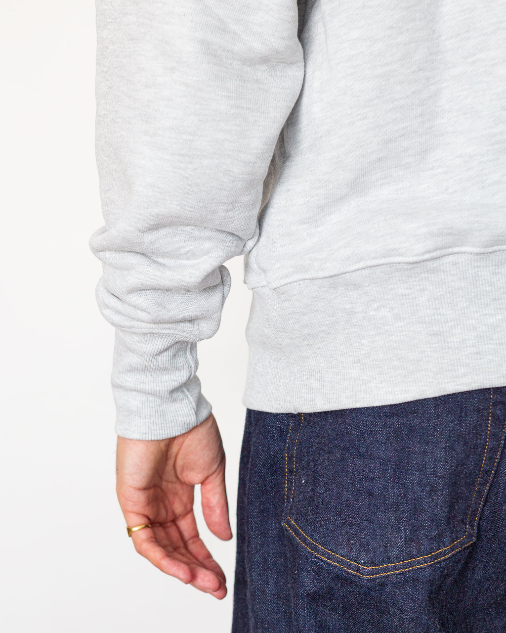 Super Weight Hoodie - Heather Grey