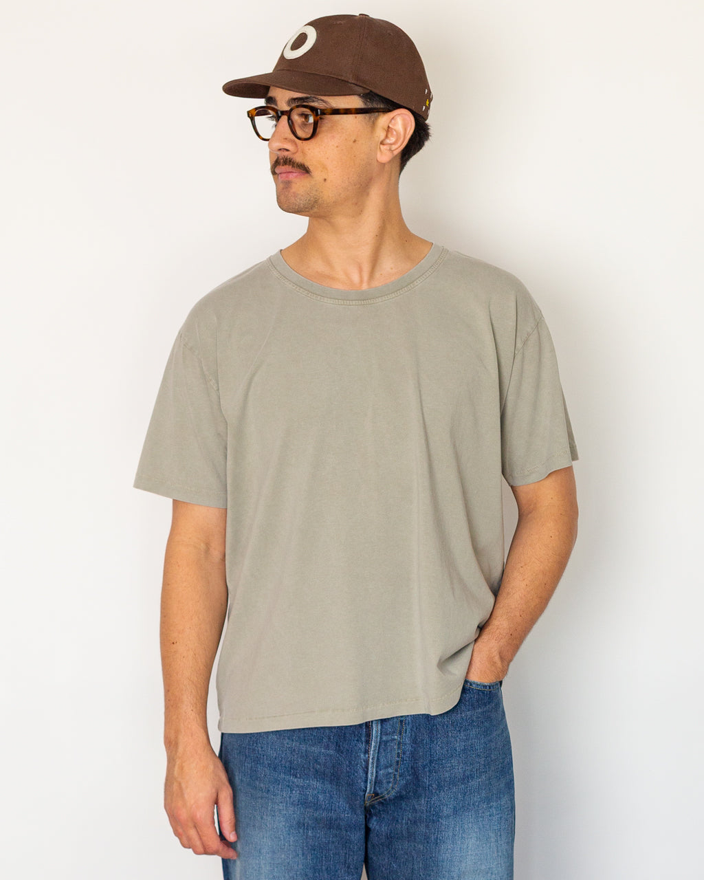 New Tee - Washed Clay
